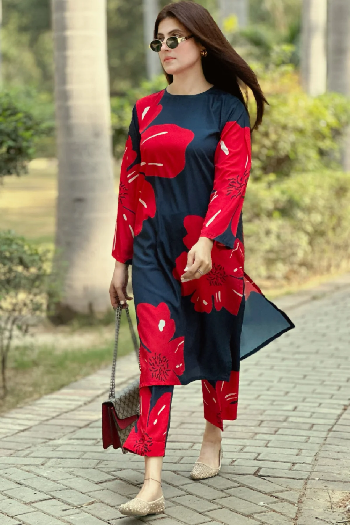 Elegant Printed Co-Ord Set - Image 6