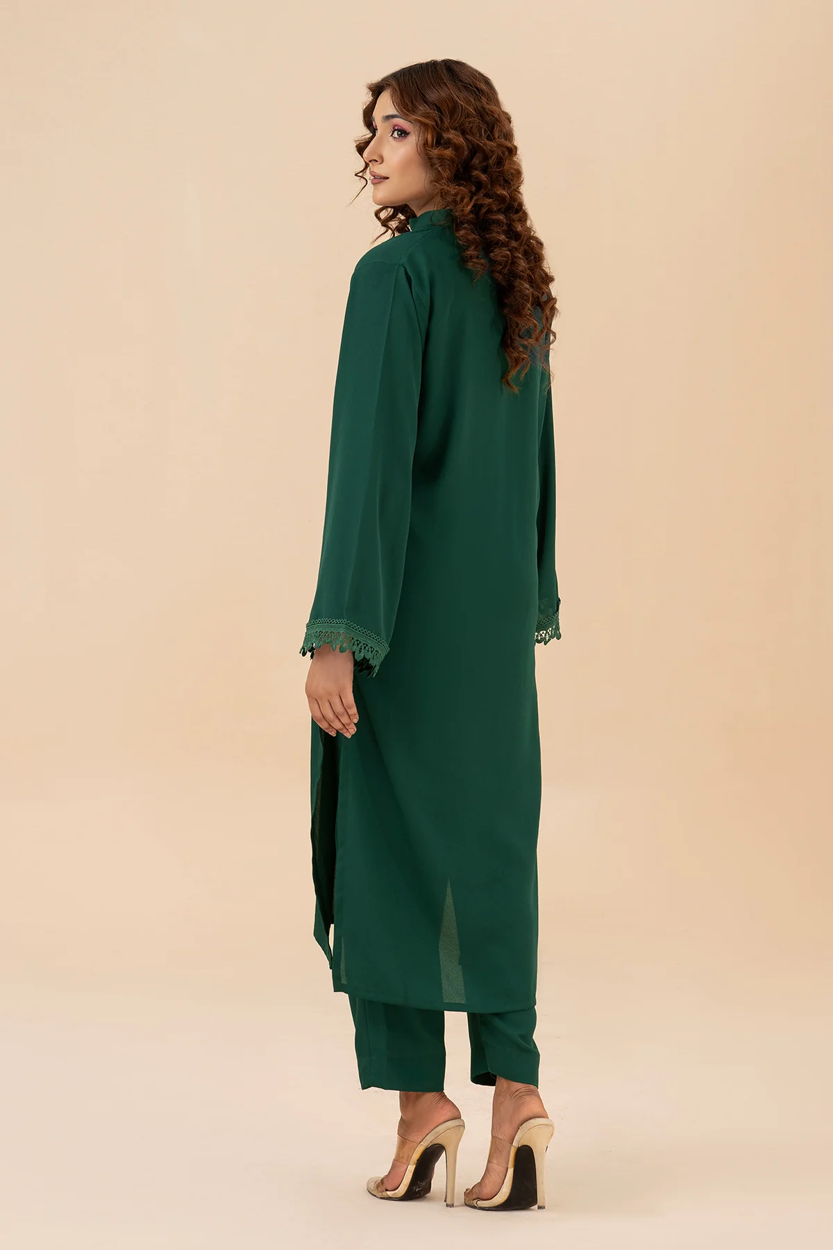 Green Trendy Dress - Image 5