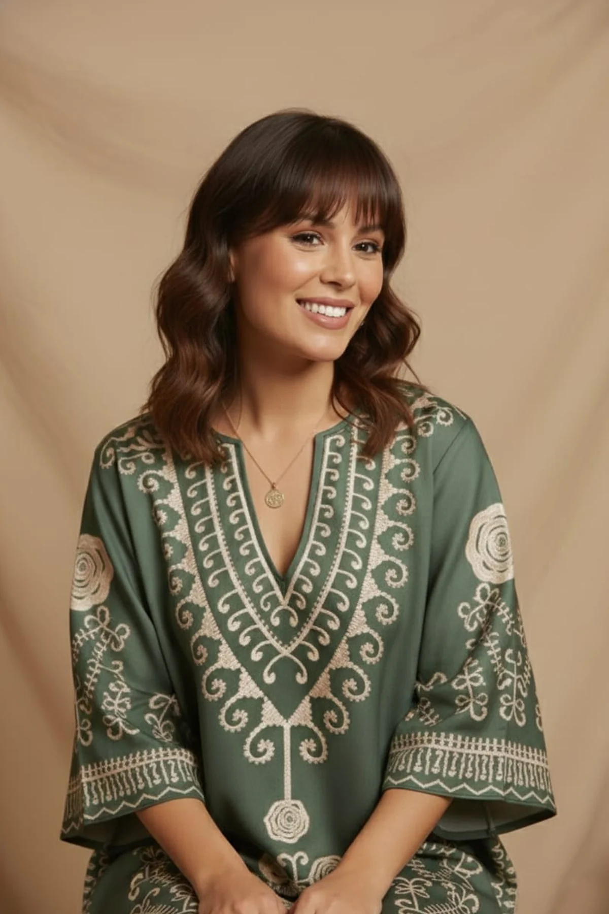 Kopar Kaftan Dress - Image 3