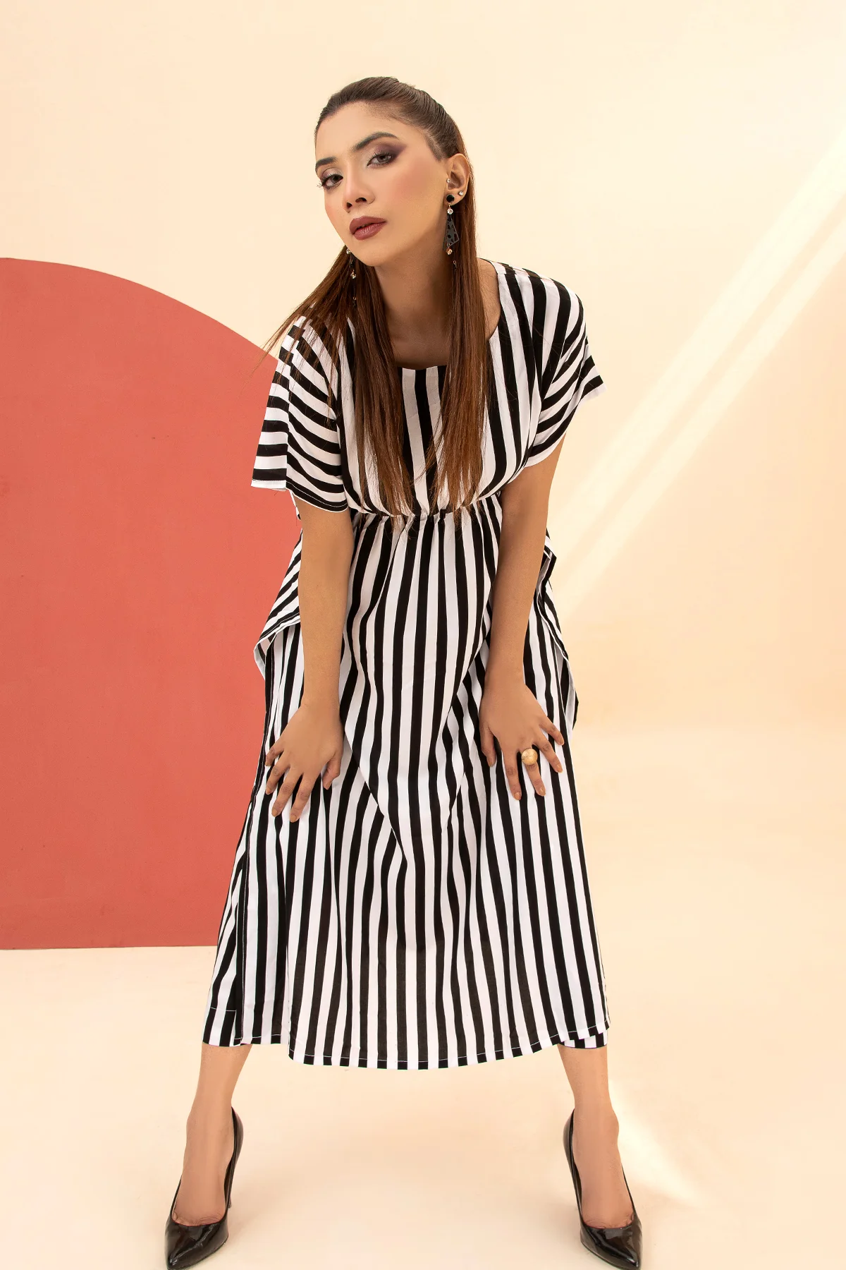 Stripes Stylish Dress - Image 7